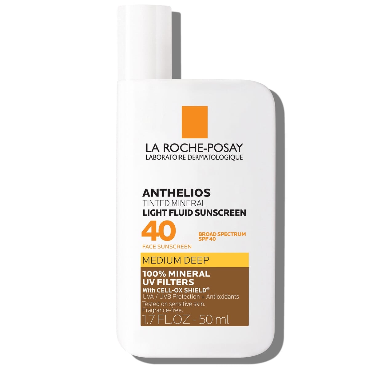 Anthelios Mineral Tinted Sunscreen for Face with SPF - medium deep