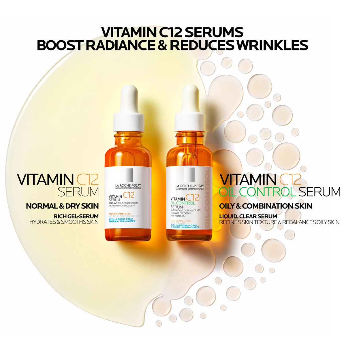 Vitamin C12 Oil Control Serum For Oily Skin